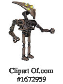 Robot Clipart #1672959 by Leo Blanchette