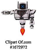 Robot Clipart #1672972 by Leo Blanchette