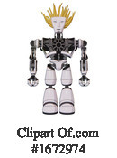 Robot Clipart #1672974 by Leo Blanchette