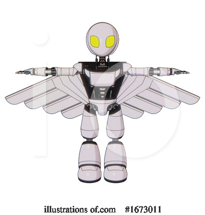 Royalty-Free (RF) Robot Clipart Illustration by Leo Blanchette - Stock Sample #1673011