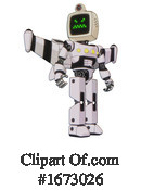 Robot Clipart #1673026 by Leo Blanchette