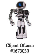 Robot Clipart #1673030 by Leo Blanchette