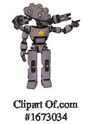 Robot Clipart #1673034 by Leo Blanchette