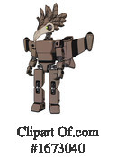 Robot Clipart #1673040 by Leo Blanchette