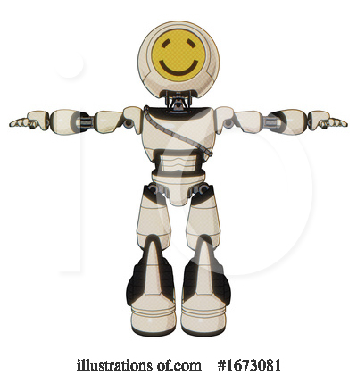 Royalty-Free (RF) Robot Clipart Illustration by Leo Blanchette - Stock Sample #1673081