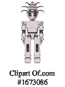 Robot Clipart #1673086 by Leo Blanchette