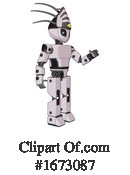 Robot Clipart #1673087 by Leo Blanchette