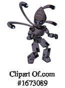 Robot Clipart #1673089 by Leo Blanchette
