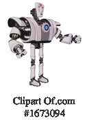 Robot Clipart #1673094 by Leo Blanchette