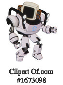 Robot Clipart #1673098 by Leo Blanchette