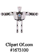Robot Clipart #1673100 by Leo Blanchette
