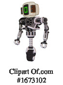 Robot Clipart #1673102 by Leo Blanchette