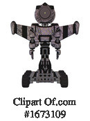 Robot Clipart #1673109 by Leo Blanchette