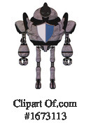 Robot Clipart #1673113 by Leo Blanchette