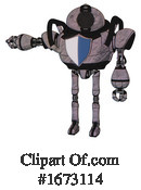 Robot Clipart #1673114 by Leo Blanchette