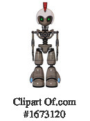 Robot Clipart #1673120 by Leo Blanchette
