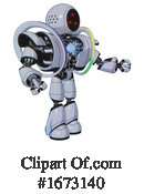Robot Clipart #1673140 by Leo Blanchette