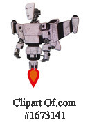 Robot Clipart #1673141 by Leo Blanchette