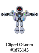 Robot Clipart #1673143 by Leo Blanchette