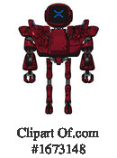 Robot Clipart #1673148 by Leo Blanchette