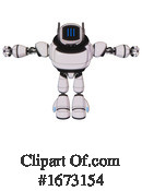 Robot Clipart #1673154 by Leo Blanchette