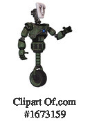 Robot Clipart #1673159 by Leo Blanchette