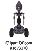 Robot Clipart #1673170 by Leo Blanchette