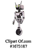 Robot Clipart #1673187 by Leo Blanchette