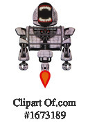 Robot Clipart #1673189 by Leo Blanchette