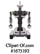 Robot Clipart #1673192 by Leo Blanchette