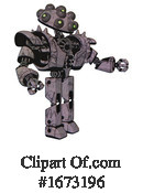 Robot Clipart #1673196 by Leo Blanchette