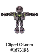 Robot Clipart #1673198 by Leo Blanchette