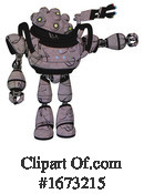 Robot Clipart #1673215 by Leo Blanchette
