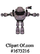 Robot Clipart #1673216 by Leo Blanchette
