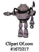 Robot Clipart #1673217 by Leo Blanchette