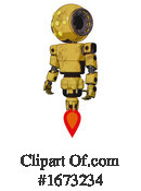 Robot Clipart #1673234 by Leo Blanchette