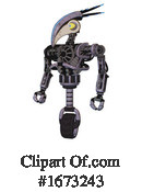 Robot Clipart #1673243 by Leo Blanchette