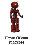 Robot Clipart #1673244 by Leo Blanchette