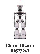 Robot Clipart #1673247 by Leo Blanchette