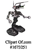 Robot Clipart #1673251 by Leo Blanchette