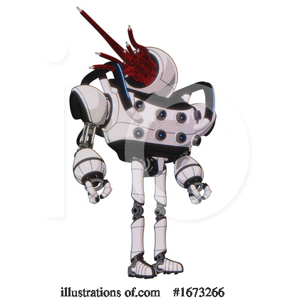 Royalty-Free (RF) Robot Clipart Illustration by Leo Blanchette - Stock Sample #1673266