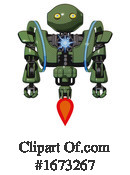 Robot Clipart #1673267 by Leo Blanchette