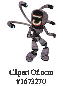 Robot Clipart #1673270 by Leo Blanchette