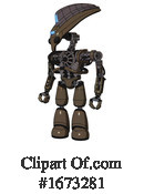 Robot Clipart #1673281 by Leo Blanchette