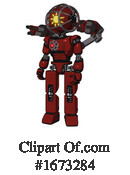 Robot Clipart #1673284 by Leo Blanchette