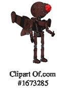 Robot Clipart #1673285 by Leo Blanchette