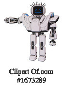 Robot Clipart #1673289 by Leo Blanchette