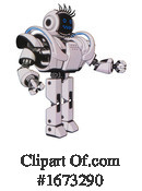 Robot Clipart #1673290 by Leo Blanchette