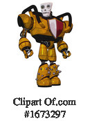 Robot Clipart #1673297 by Leo Blanchette