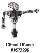 Robot Clipart #1673299 by Leo Blanchette